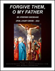 Forgive Them, O My Father SA choral sheet music cover Thumbnail